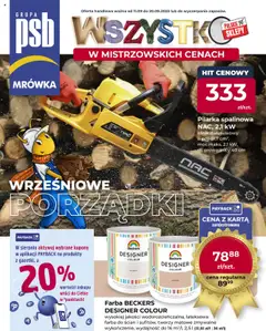 Pogląd gazetki "Gazetka" ze sklepu Mrówka ważnej od 11.09.2025