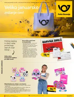 Predogled kataloga iz trgovine Pošta Slovenije veljaven od 07.01.2026