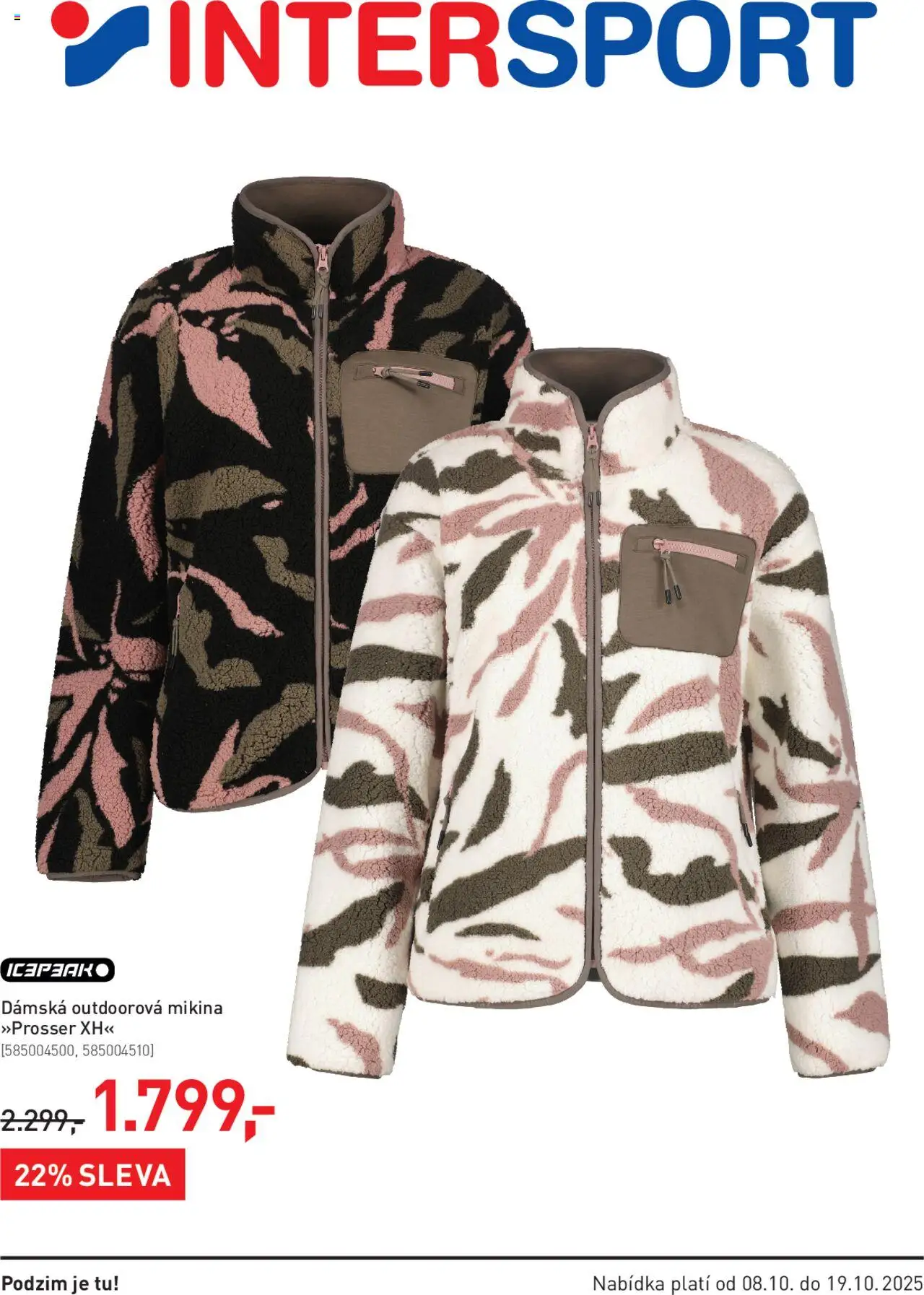  Intersport Leták (08.10.2025 - 19.10.2025)