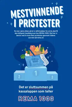 Forhåndsvis Kundeavis fra butikk Rema 1000 gyldig fra 12/01/2026