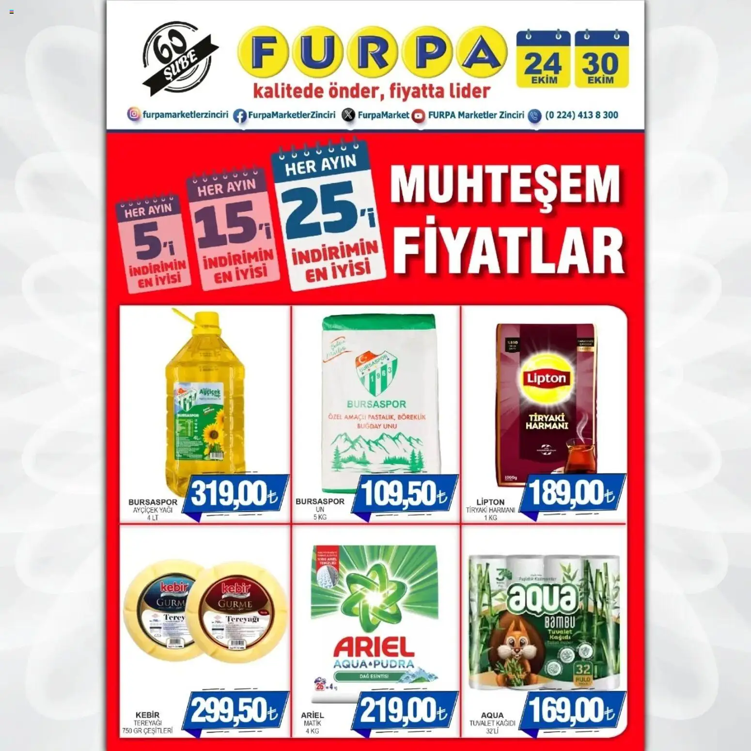 Furpa Katalog Muhteşem Fiyatlar (24 - 30 Ekim 2025) - Sayfa numarası 1