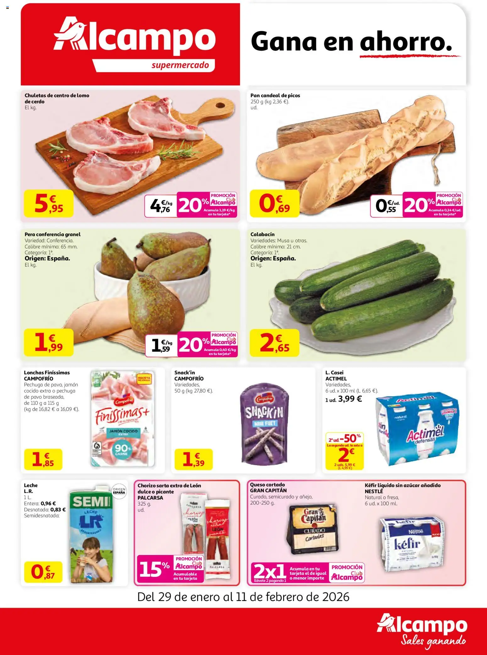 Vista previa del folleto de la tienda Alcampo válido desde el 29/01/2026 