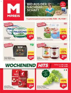 Vorschau der Angebote: MPREIS Flugblatt gültig ab 11.09.2025