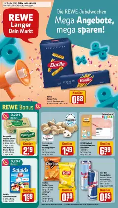 Vorschau von dem Prospekt des Geschäftes Rewe, gültig ab dem 21.09.2025
