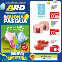 Anteprima dell'opuscolo ARD Discount volantino Cagliari dal negozio ARD Discount valido da 26/03/2026