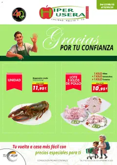 Vista previa del folleto de la tienda Hiper Usera válido desde el 27/08/2025 