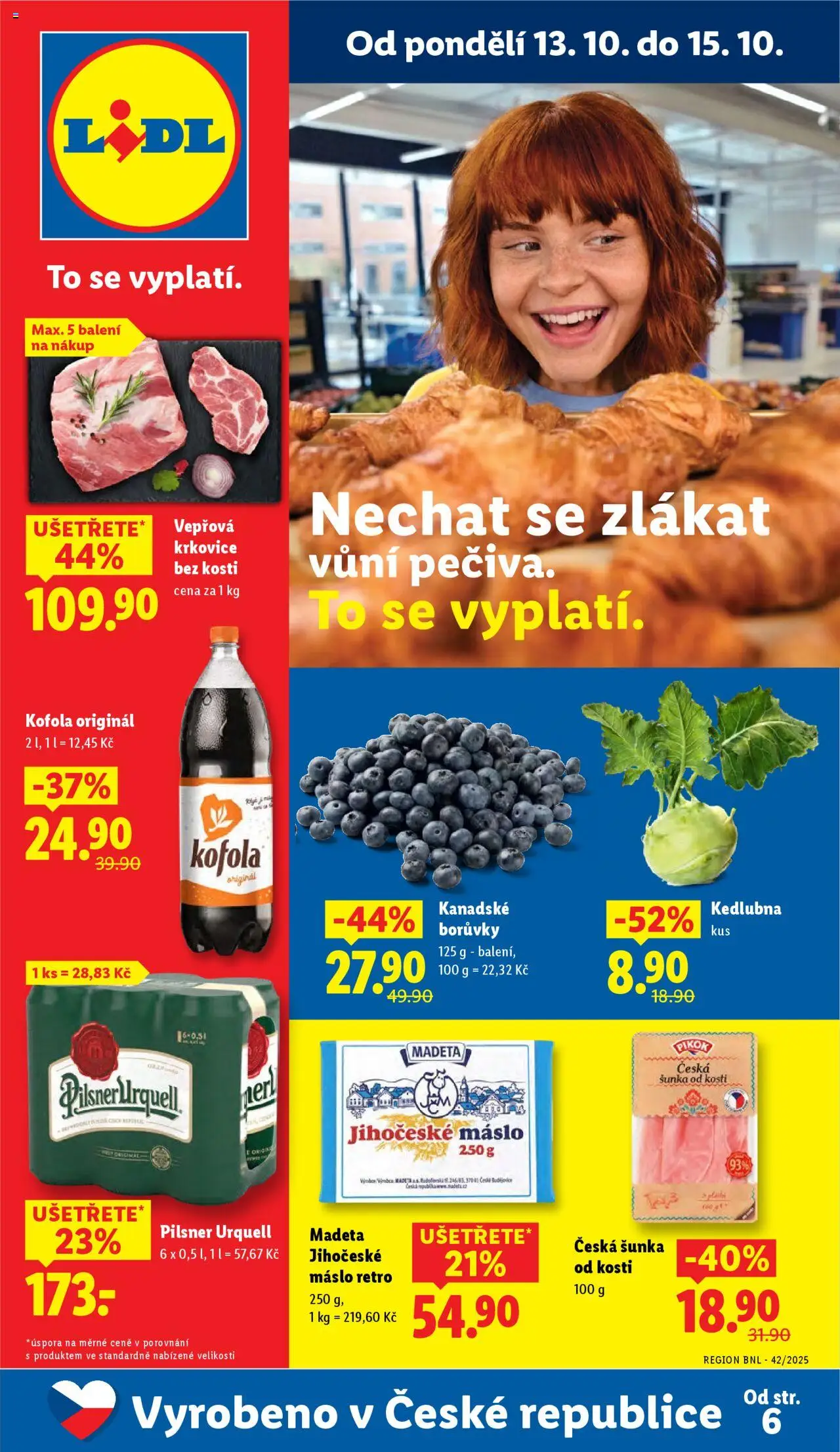  LIDL leták příští týden od 13.10.2025 >> Lidl Akce