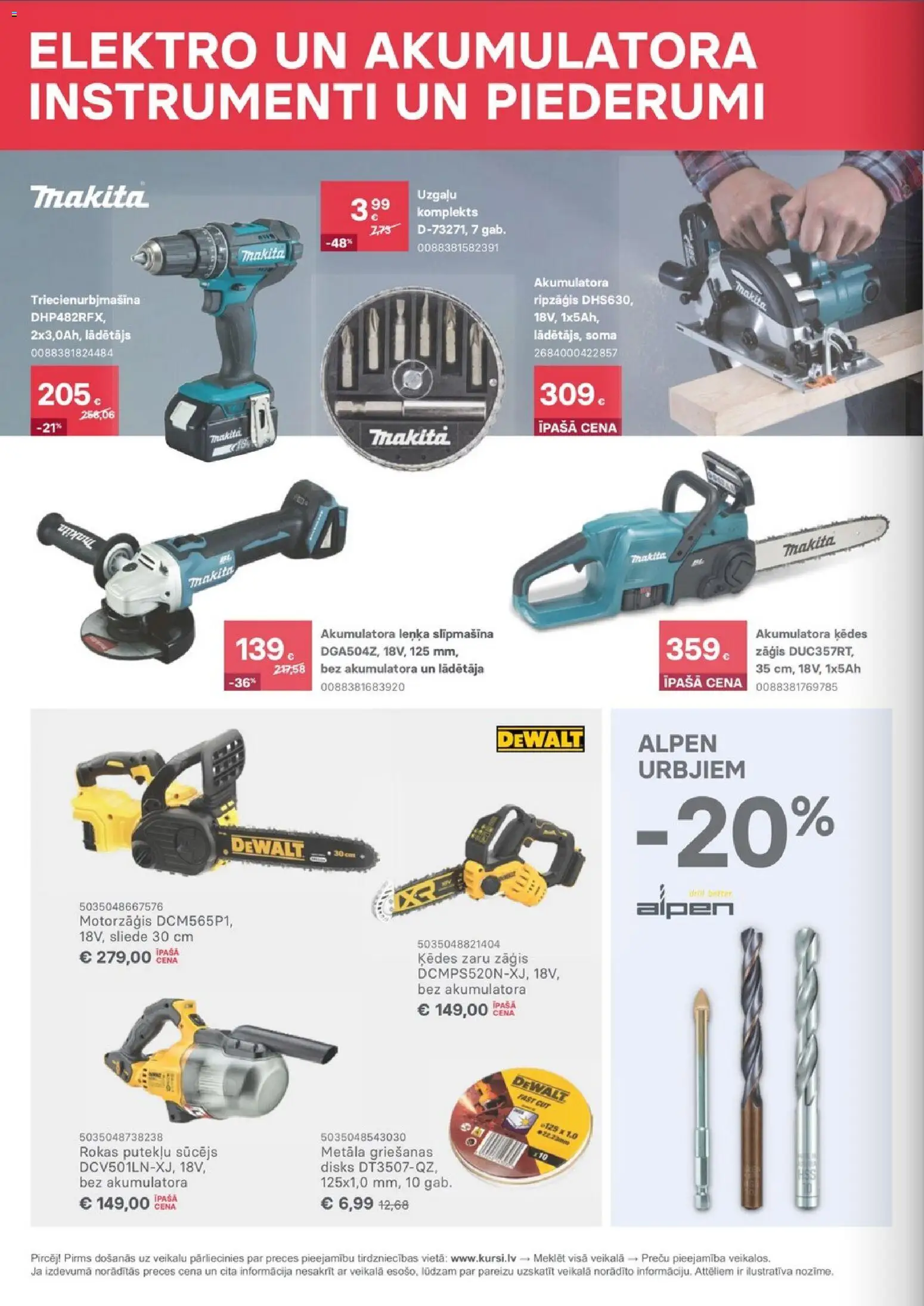 Skatīt Kurši akciju bukletu, derīgs no 2025.12.01