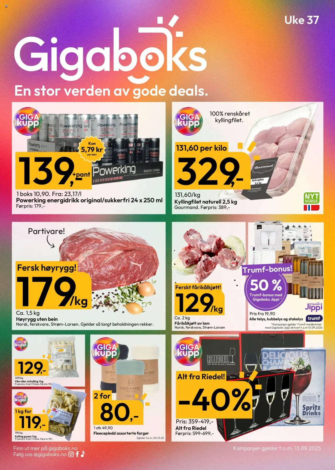 Kundeavis Gigaboks gyldig fra 08/09/2025 - Sidenummer 1