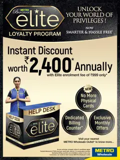 Preview of leaflet Elite from store Metro is valid from 13/08/2025