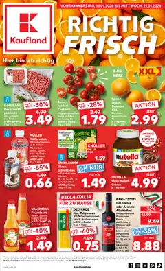 Vorschau von dem Prospekt des Geschäftes Kaufland, gültig ab dem 15.01.2026