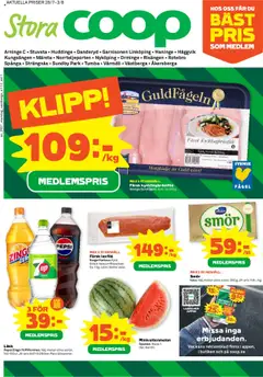 Förhandsgranska reklamblad Haninge från butik Coop Forum gäller från 28/07/2025