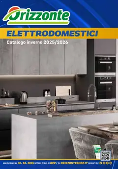 Anteprima dell'opuscolo Volantino Elettrodomestici dal negozio Orizzonte valido da 01/11/2025