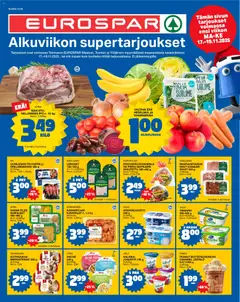 Kaupan Tokmanni EUROSPAR esikatselu, voimassa 17/11/2025