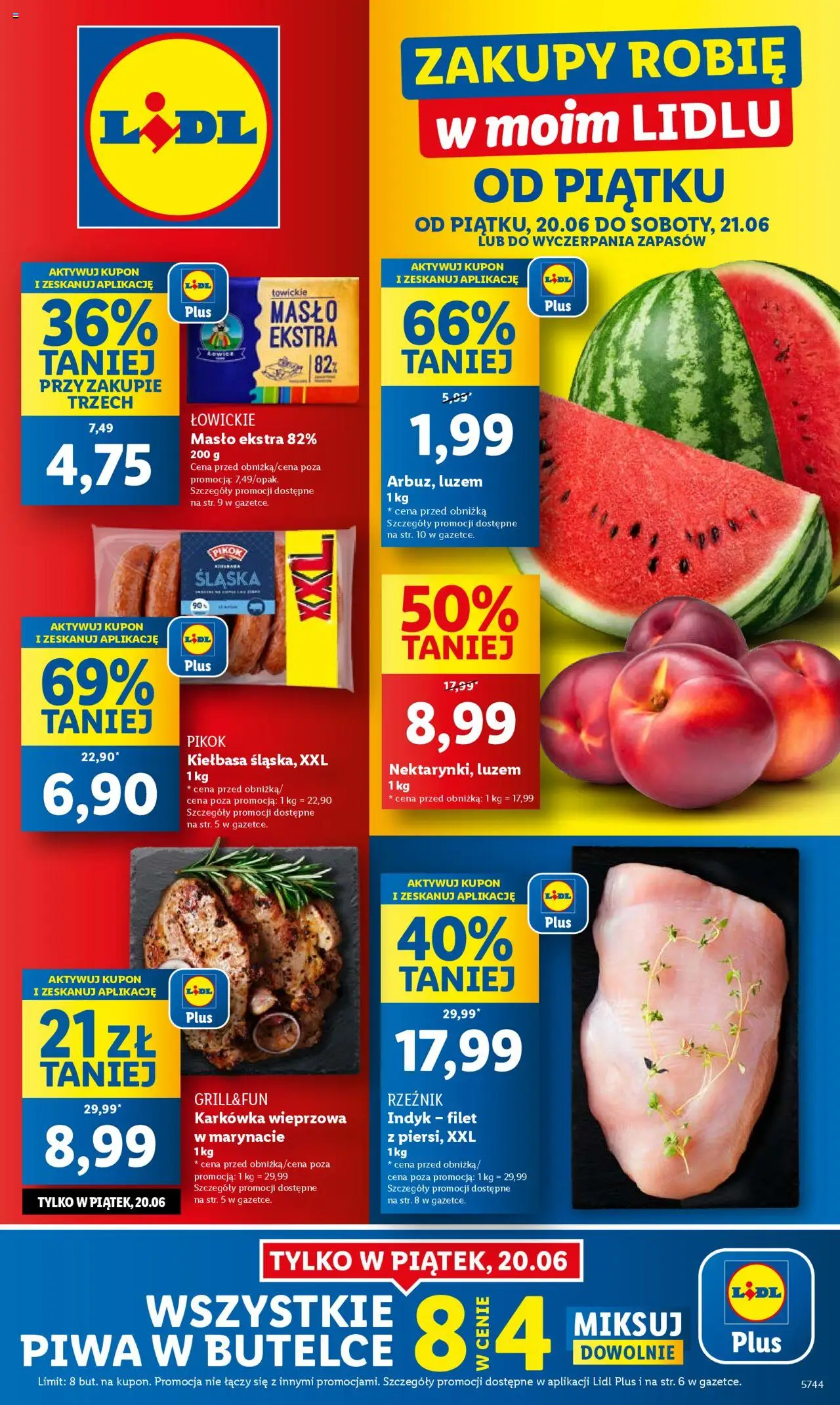 LIDL gazetka 20.06.2025 - 21.06.2025 - Najnowsza od czwartku - Numer strony 1