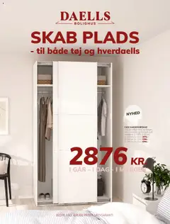 Eksempel på tilbudsavis Tilbudsavis fra butik Daells Bolighus gyldig fra 27/08/2025