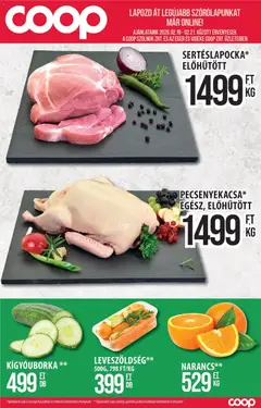 COOP Szolnok - Akciós újság COOP Szolnok Csanádapáca megtekintése, amely érvényes 2026.02.19.-től