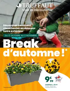Prévisualisation de Catalogue du magasin Truffaut formulaire valide 17/10/2025