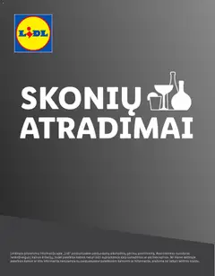 LIDL parduotuvės leidinio LIDL leidinys - Skonio atradimai galiojančio nuo 2026.03.24 peržiūra