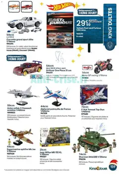 Prévisualisation de Catalogue du magasin King Jouet formulaire valide 25/11/2025 | Page: 159