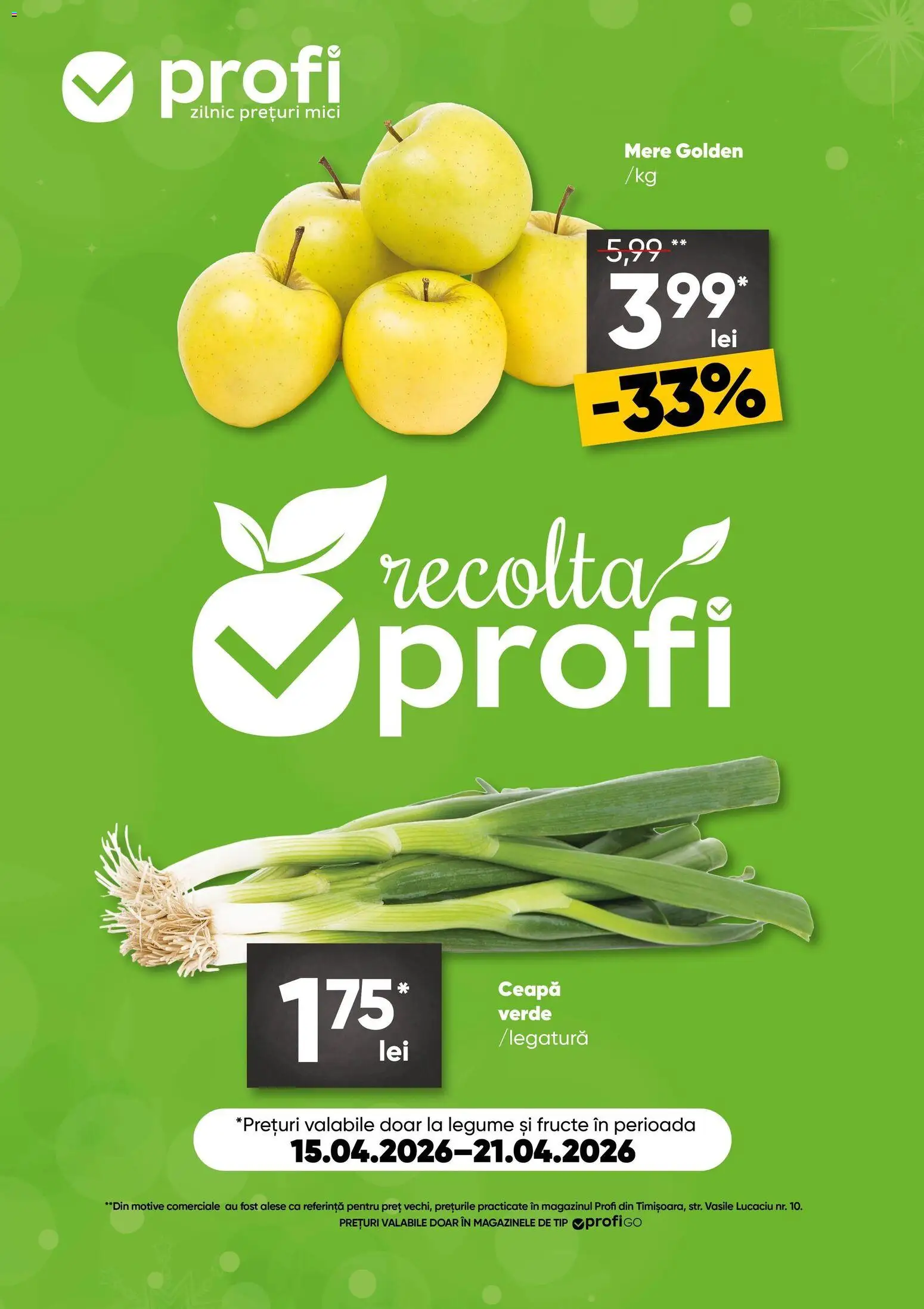 Previzualizarea de cataloage: Profi Profi Catalog Fresh Go valabil de la 15.04.2026