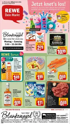 Vorschau von dem Prospekt des Geschäftes Rewe, gültig ab dem 02.11.2025