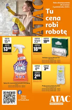 Pogląd gazetki "ATAC Hiper Discount" ze sklepu Auchan ważnej od 18.09.2025