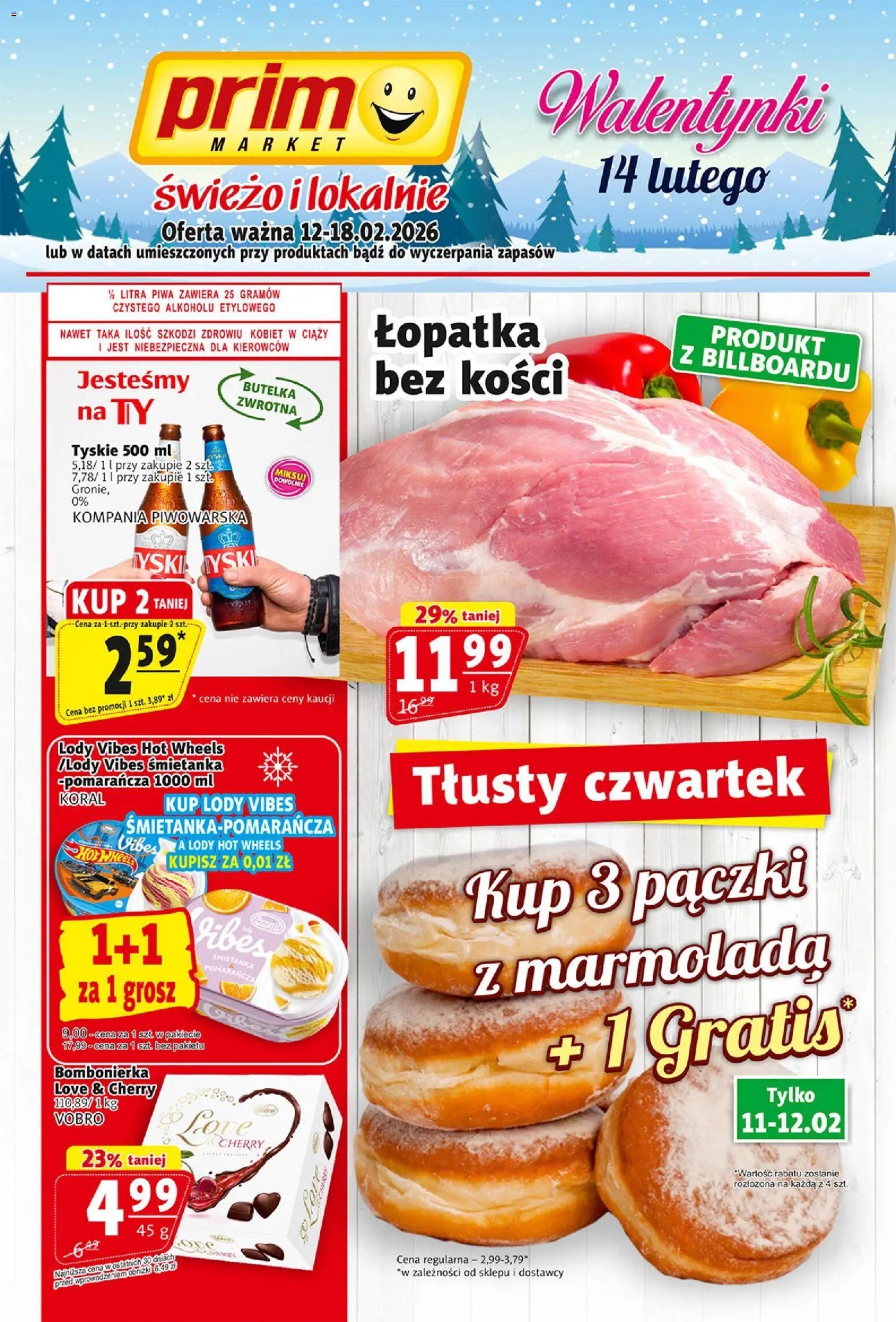 Pogląd gazetki "Gazetka" ze sklepu Prim Market ważnej od 12.02.2026