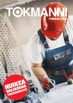 Kaupan Tokmanni 2025 Työkalukuvasto esikatselu, voimassa 01/11/2025