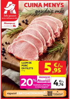 Vista previa del folleto de la tienda Alcampo válido desde el 15/01/2026 