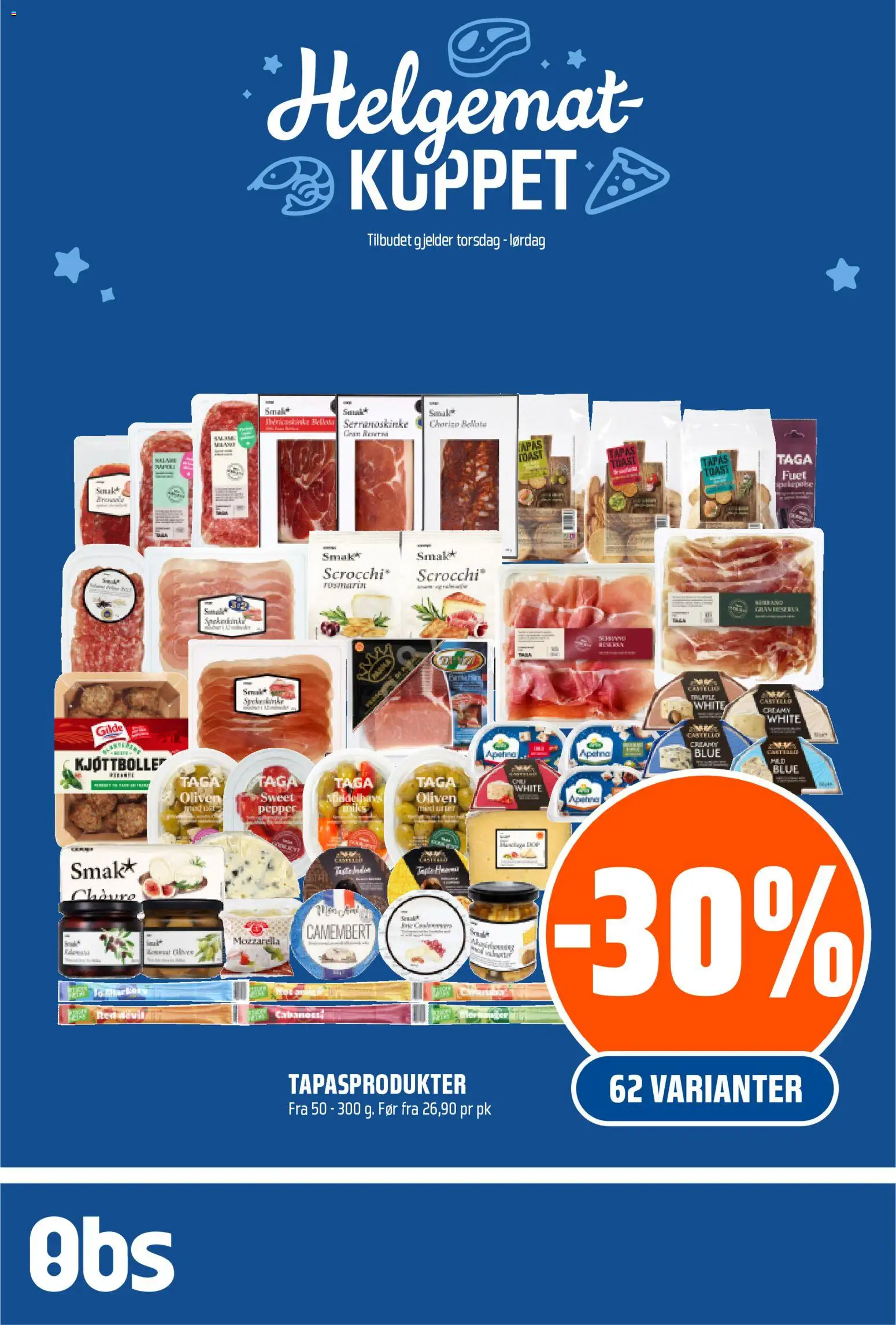 Forhåndsvis Helgemat Kuppet fra butikk Coop Obs gyldig fra 05/02/2026