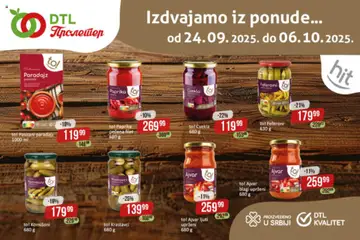 Pregled Metalac Proleter kataloga - važi od 24.09.2025