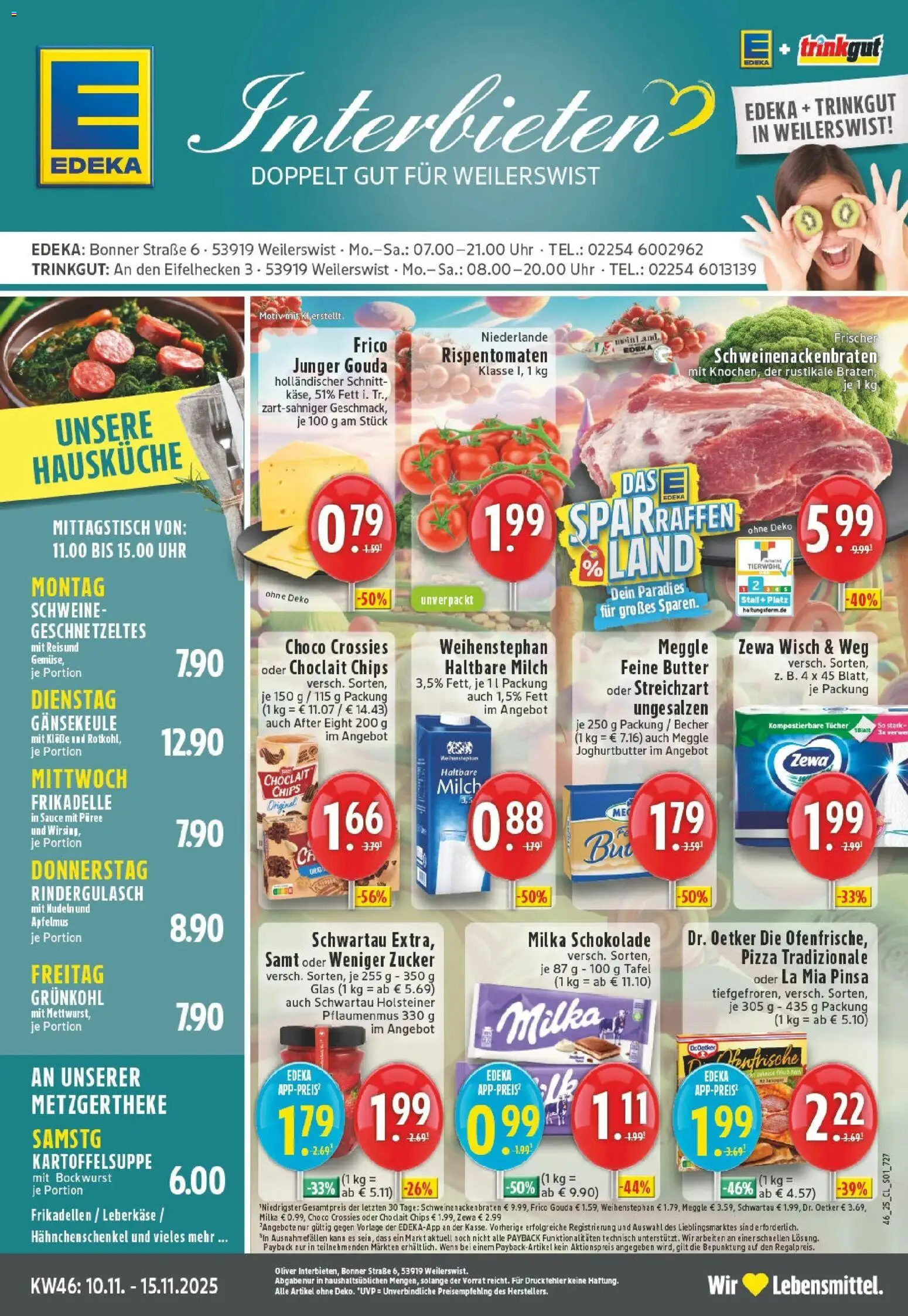 Vorschau von dem Prospekt des Geschäftes Edeka, gültig ab dem 10.11.2025