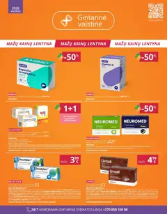 Gintarinė parduotuvės leidinio Leidinys galiojančio nuo 2026.02.01 peržiūra