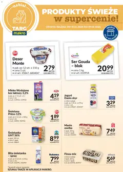 Pogląd gazetki "Oferta świeża w super cenach" ze sklepu Makro ważnej od 01.12.2025