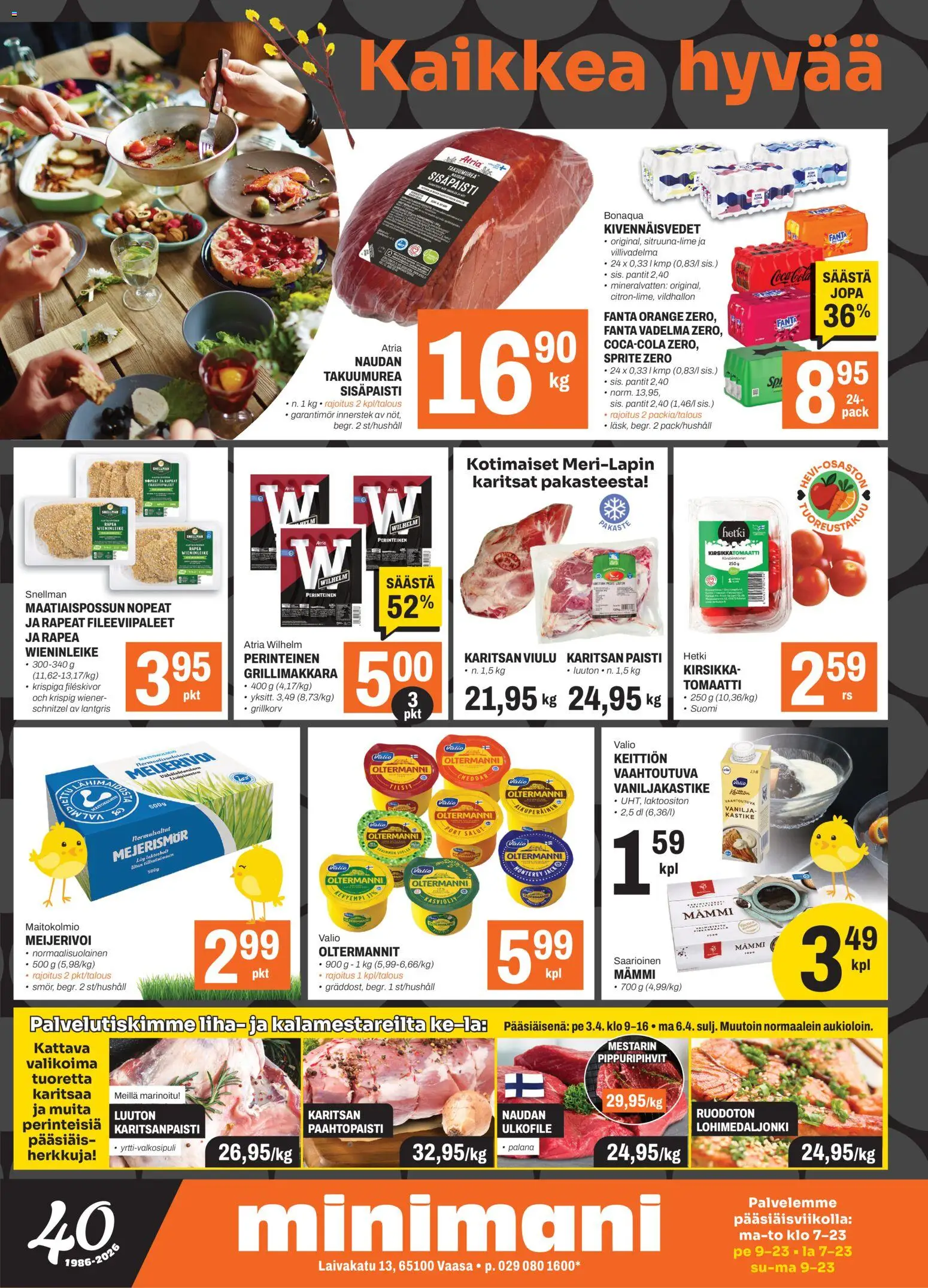 Kaupan Minimani Minimani tarjoukset - Vaasa esikatselu, voimassa 31/03/2026
