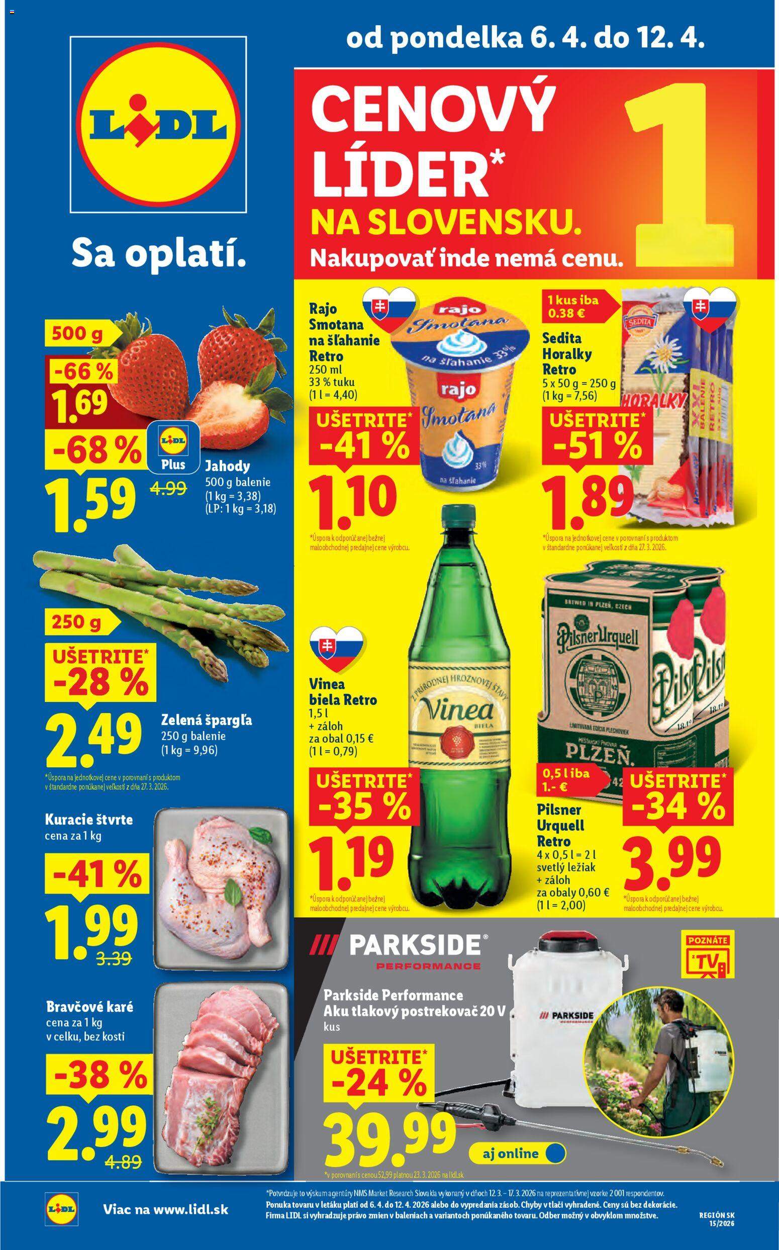 Nový Lidl leták od 06.04.