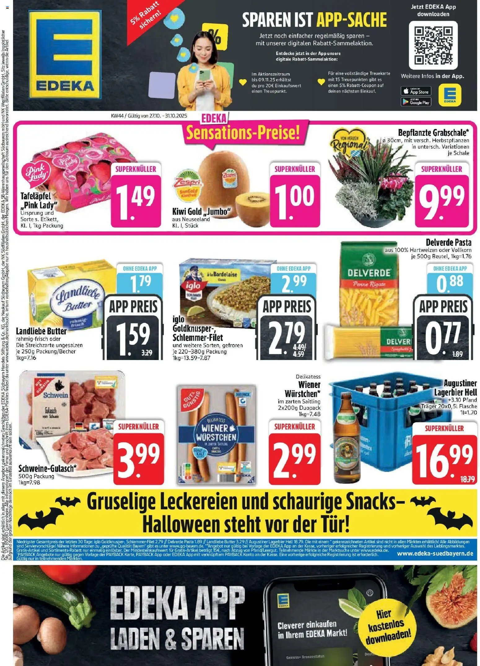 EDEKA Prospekt ab 26.10.2025 - Prospekt Bodenwöhr Online