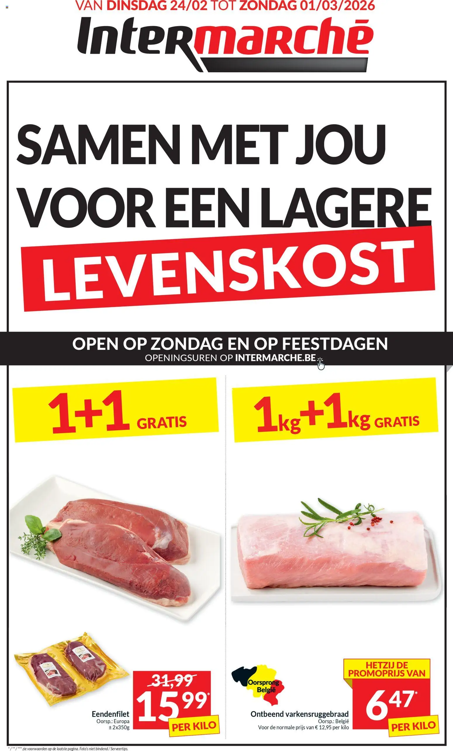 Prévisualisation de Folder week 9 du magasin Intermarché formulaire valide 24/02/2026