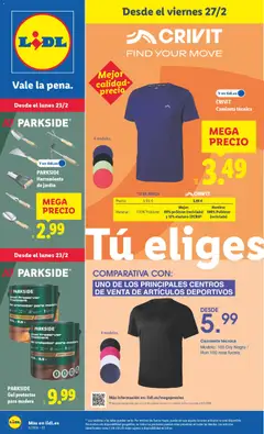Vista previa del folleto de la tienda Lidl válido desde el 23/02/2026 