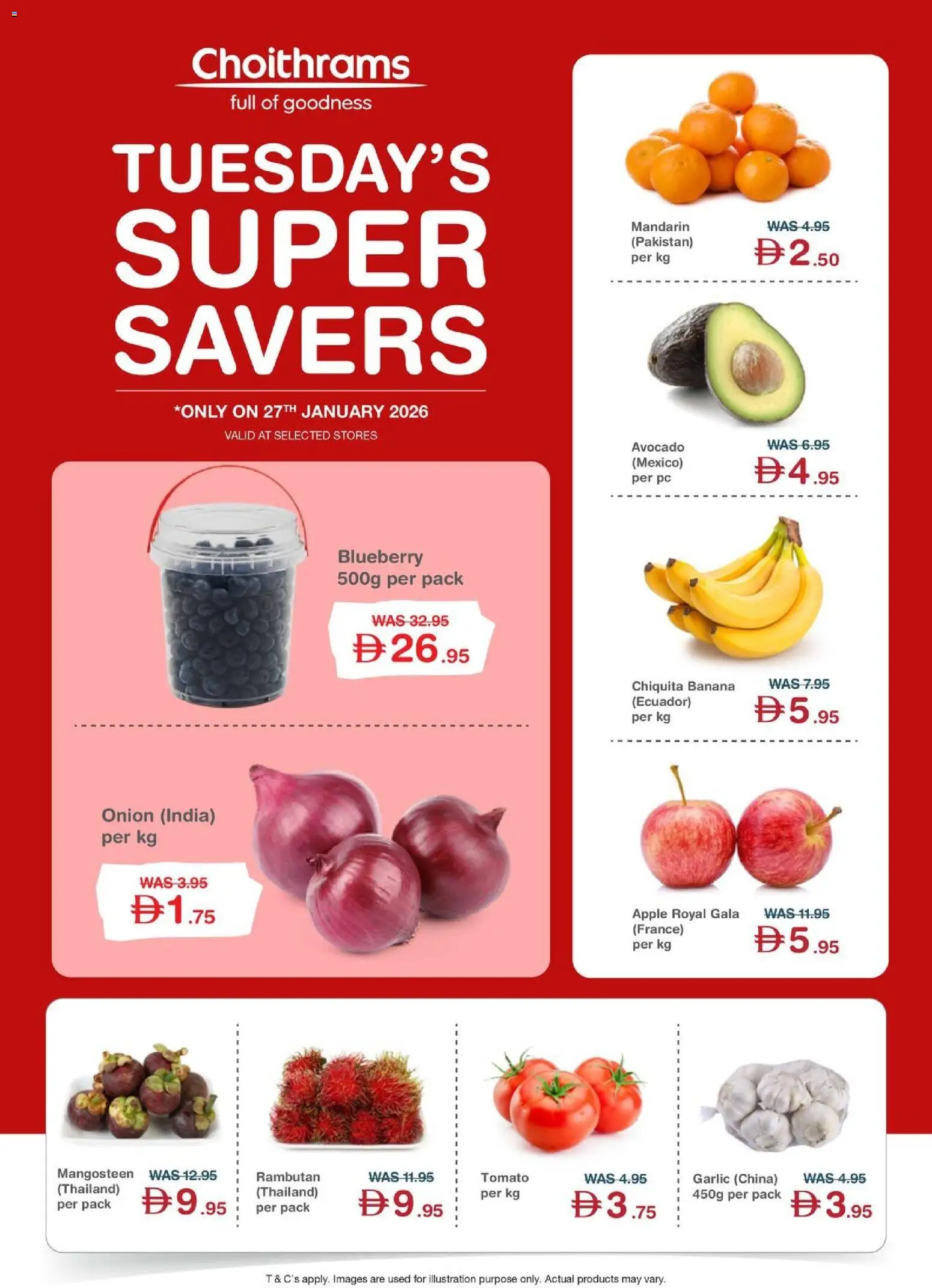 Preview of the catalogue Offers of store Choithrams valid from 27 Jan, 2026