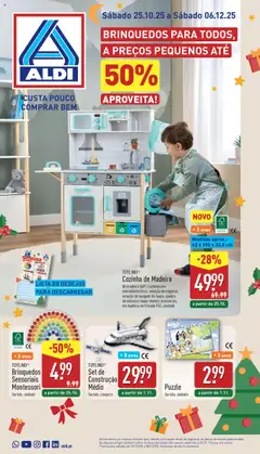 Pré-visualização do folheto da loja Aldi válida a partir de 25/10/2025