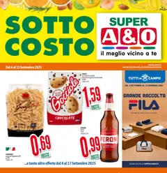 Anteprima dell'opuscolo Volantino Supermercato dal negozio A&O valido da 04/09/2025