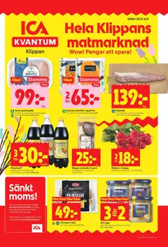 Förhandsgranska reklamblad Klippan från butik ICA Kvantum gäller från 30/03/2026