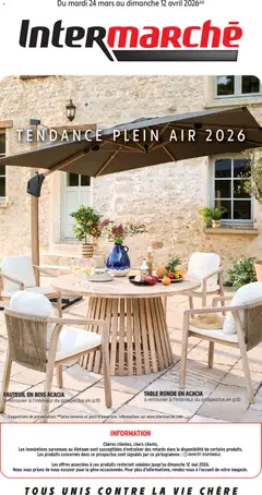 Prévisualisation de Intermarché - Tendance plein air 2026 du magasin Intermarché formulaire valide 24/03/2026