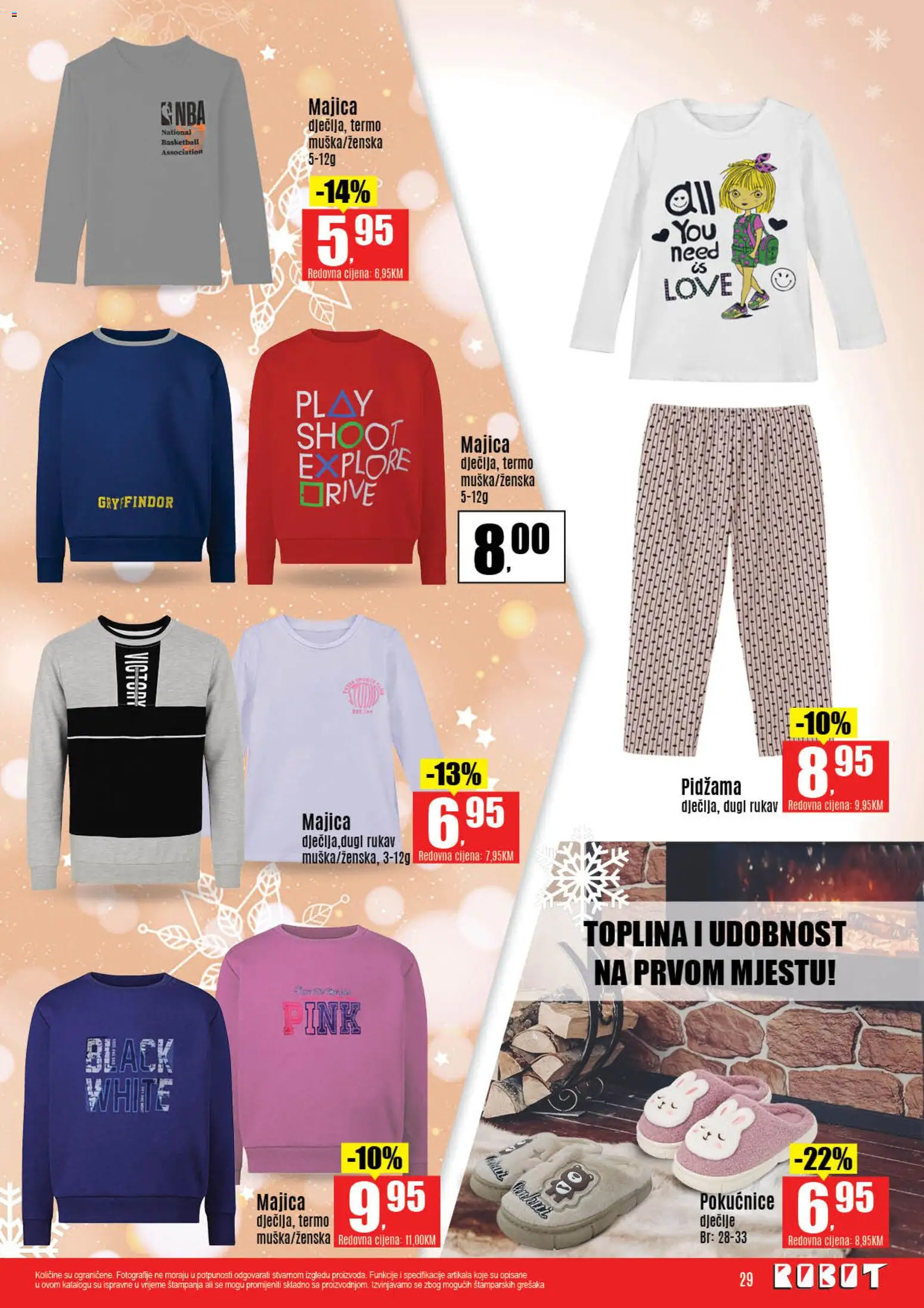 Pregled letka Katalog trgovine Robot vrijedi od 2026.01.07