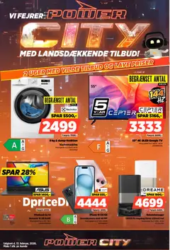 Eksempel på tilbudsavis Power City 2 fra butik Power gyldig fra 13/02/2026
