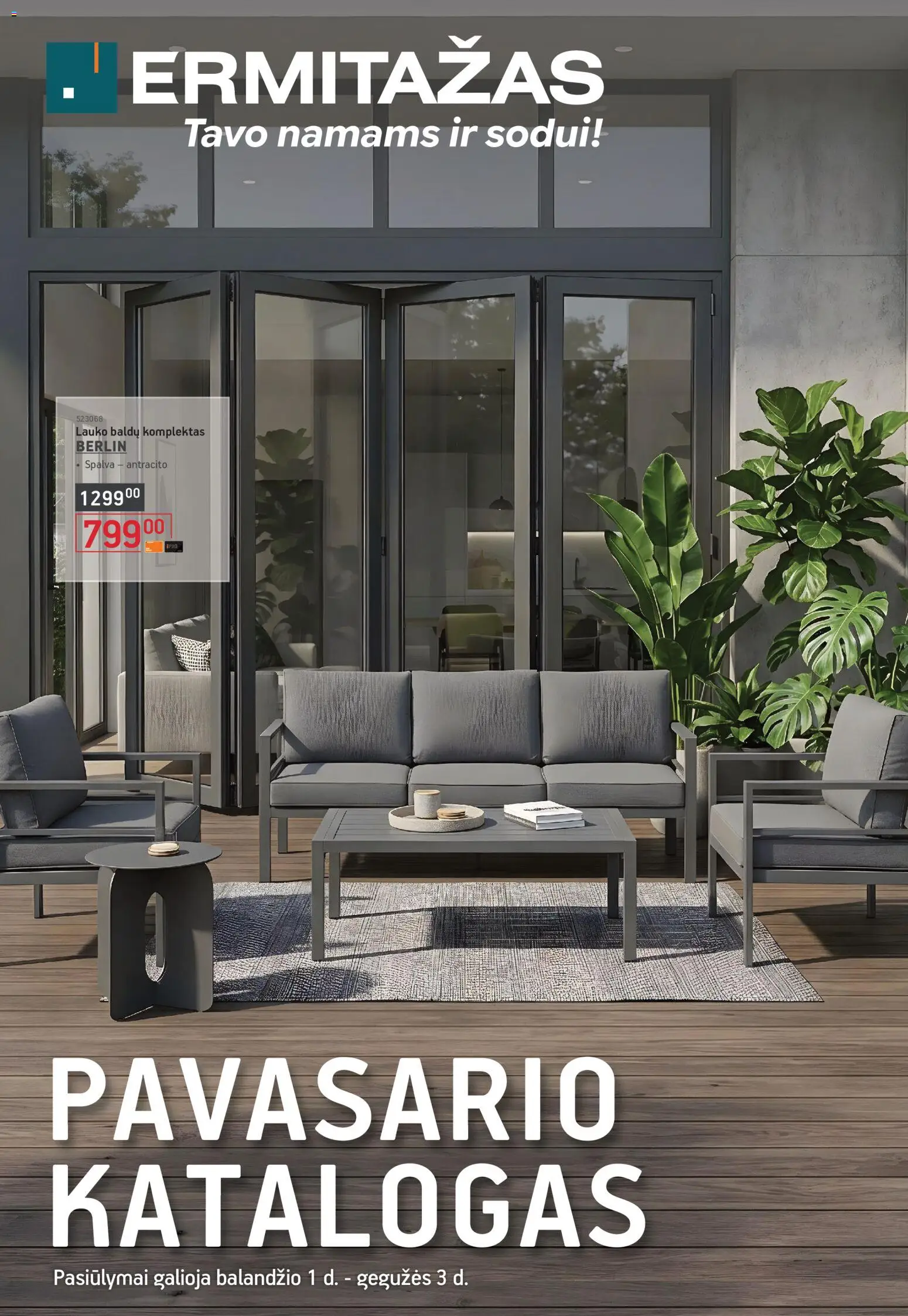ERMITAŽAS parduotuvės leidinio ERMITAŽAS leidinys - Pavasario katalogas galiojančio nuo 2026.04.01 peržiūra