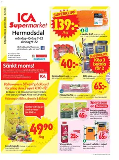 Förhandsgranska reklamblad Malmö från butik ICA Supermarket gäller från 30/03/2026