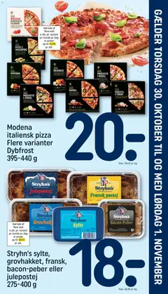 Eksempel på tilbudsavis Indstik fra butik Rema 1000 gyldig fra 30/10/2025